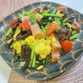 有喜穂's cooksnap of when they made ☆簡単☆小松菜とトマトの中華たまご炒め.