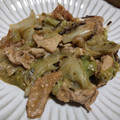fu♪♪'s cooksnap of when they made 簡単♡薄切り豚とレタスのごま炒め♪.