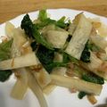 ポメちょん's cooksnap of when they made ほうれん草と大根のポン酢和え☆大根サラダ.