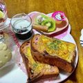 あんどーなつ2号's cooksnap of when they made サクっとろーり♪モーニングトースト.