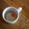 みるく茶's cooksnap of when they made 電子レンジで温泉卵♪.