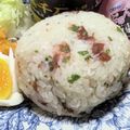 ゆけり３兄弟's cooksnap of when they made しらす☆梅干し☆大葉のおにぎり.