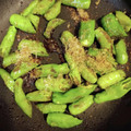 sara99's cooksnap of when they made 5分で☆旨味たっぷりししとうのおかか和え.