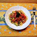 White☆Lily's cooksnap of when they made 夏野菜たっぷりパスタ.