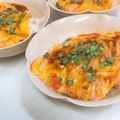 スチニャン's cooksnap of when they made ふわとろっ【かに玉あんかけ丼】.