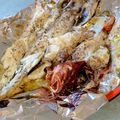 Moggieneko's cooksnap of when they made お魚丸ごとオーブン焼き.