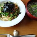 小夏⭐️姫's cooksnap of when they made 鎌倉風☆納豆とオクラのとろとろパスタ.