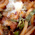 chiko♫'s cooksnap of when they made もちもち！ナポうどん.