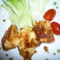 Lemon0790's cooksnap of when they made 鶏むね肉のハニーマヨマスタード焼き♡.