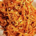 あすまなちゃんママ's cooksnap of when they made お弁当にも♪おかか入りにんじんしりしり.