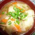 Lemon0790's cooksnap of when they made ●大分名物●あったかだんご汁（すいとん）.