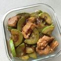 Ruriluru's cooksnap of when they made とろ〜り鶏胸肉とズッキーニ焼肉タレ炒め.