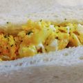 あゆたっくん's cooksnap of when they made 簡単☆5分で作ろう！卵サンドイッチ♬.