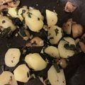 クックOS6YTL☆'s cooksnap of when they made 簡単おつまみ♪ガーリックバジルポテト.