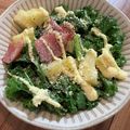 こるだ's cooksnap of when they made チーズ香る“カリーノケール”のサラダ.