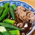 まるがりーた88's cooksnap of when they made ５分で簡単☆豚肉とオクラのサッと煮.