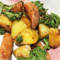Xx447xX's cooksnap of when they made 新じゃがとウインナーのマスタード炒め.