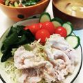 クックE662AA☆'s cooksnap of when they made 冷や豚しゃぶサラダ.
