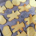 jinko3's cooksnap of when they made 1時間以内で完成！とにかく簡単クッキー♡.