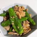 ＊もも＊'s cooksnap of when they made ししとうと豚こまの味噌炒め☆簡単もう１品.