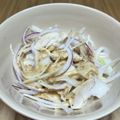 まこさんど's cooksnap of when they made サラダチキンと玉ねぎのサラダ.