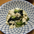 北京パンダ's cooksnap of when they made さっぱり♡きゅうりとわかめのくずし豆腐.