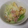 きらり流れ星's cooksnap of when they made ご飯のお供に♪ツナ入りネギキツネ.