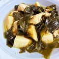 じゃじゅじょ's cooksnap of when they made 塩麹で作るワカメと筍と胸肉の煮物.