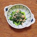 コムギ大好き's cooksnap of when they made 糖質制限！高蛋白！春菊とツナの胡麻和え.