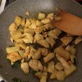 なんなんナナ's cooksnap of when they made 激ウマ♪ヤーコンと鶏肉のカレー炒め.
