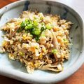 kinniko's cooksnap of when they made 簡単！ふんわりバターで♡きのこチャーハン.