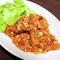 よよっち♪'s cooksnap of when they made 鶏むね肉で作る♪油淋鶏 ユーリンチー.