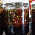 tomoko0128's cooksnap of when they made 茗荷と青唐辛子の醤油漬.