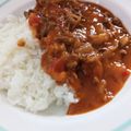 あやぴぃ♡'s cooksnap of when they made 完熟トマトで☆子供が喜ぶハヤシシチュー.