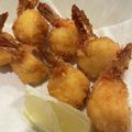 Iowafukui's cooksnap of when they made まんまるエビフライ.