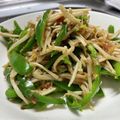 ずぼら伝説's cooksnap of when they made レンジ調理☆ピーマンとえのきのおかか和え.