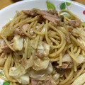 さのゆう's cooksnap of when they made 簡単！キャベツとハムの和風パスタ.