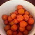ママメイン！時々子供's cooksnap of when they made 簡単＊プチトマトの湯むき.