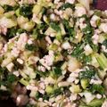 ふぁんころ's cooksnap of when they made 葉先セロリと豚ひき肉の美味しい塩炒め♪.