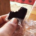 こむぎ大好き 's cooksnap of when they made 純ココアで作る生チョコ風.