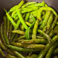 oryochan's cooksnap of when they made 大和野菜＊ひもとうがらしのピリ辛炒め.