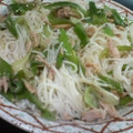 ★チャコ姫★'s cooksnap of when they made ツナと長ネギの炒めそうめん.