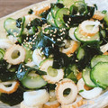 あっちゃんキッチン♪'s cooksnap of when they made きゅうりとちくわの酢の物.