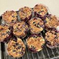 ネスター's cooksnap of when they made ブルーベリー＆クリームチーズ・マフィン.