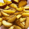 ふぁんころ's cooksnap of when they made 簡単　✨ホクホク　皮付きフライドポテト.