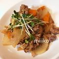 miiiko♡'s cooksnap of when they made 簡単・節約♡テリテリ甘辛ミソの豚バラ大根.