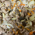 クック8SSYN0☆'s cooksnap of when they made 激うま☆店レシピ☆平茸と豚こま肉の炒め物.