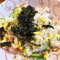 カメ姫☆'s cooksnap of when they made サッパリ！きゅうり、ガリ、ツナの混ぜご飯.