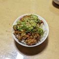 ラリー＆サラ's cooksnap of when they made １人ごはんのごま納豆.
