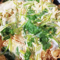 ☆トコ☆'s cooksnap of when they made みつばと油揚げの卵とじ.